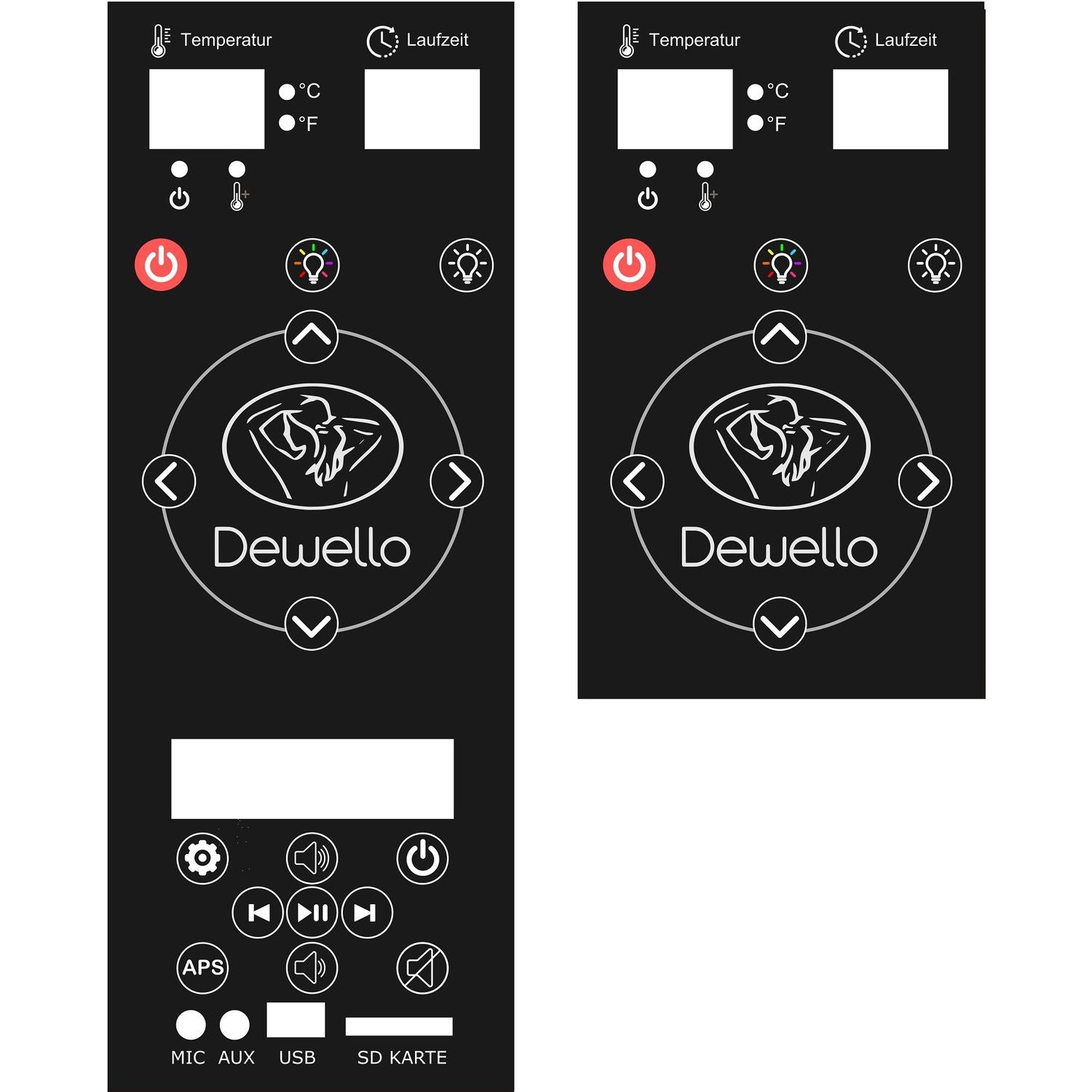 Dewello Infrarotkabine LAVAL PLUS 135x105