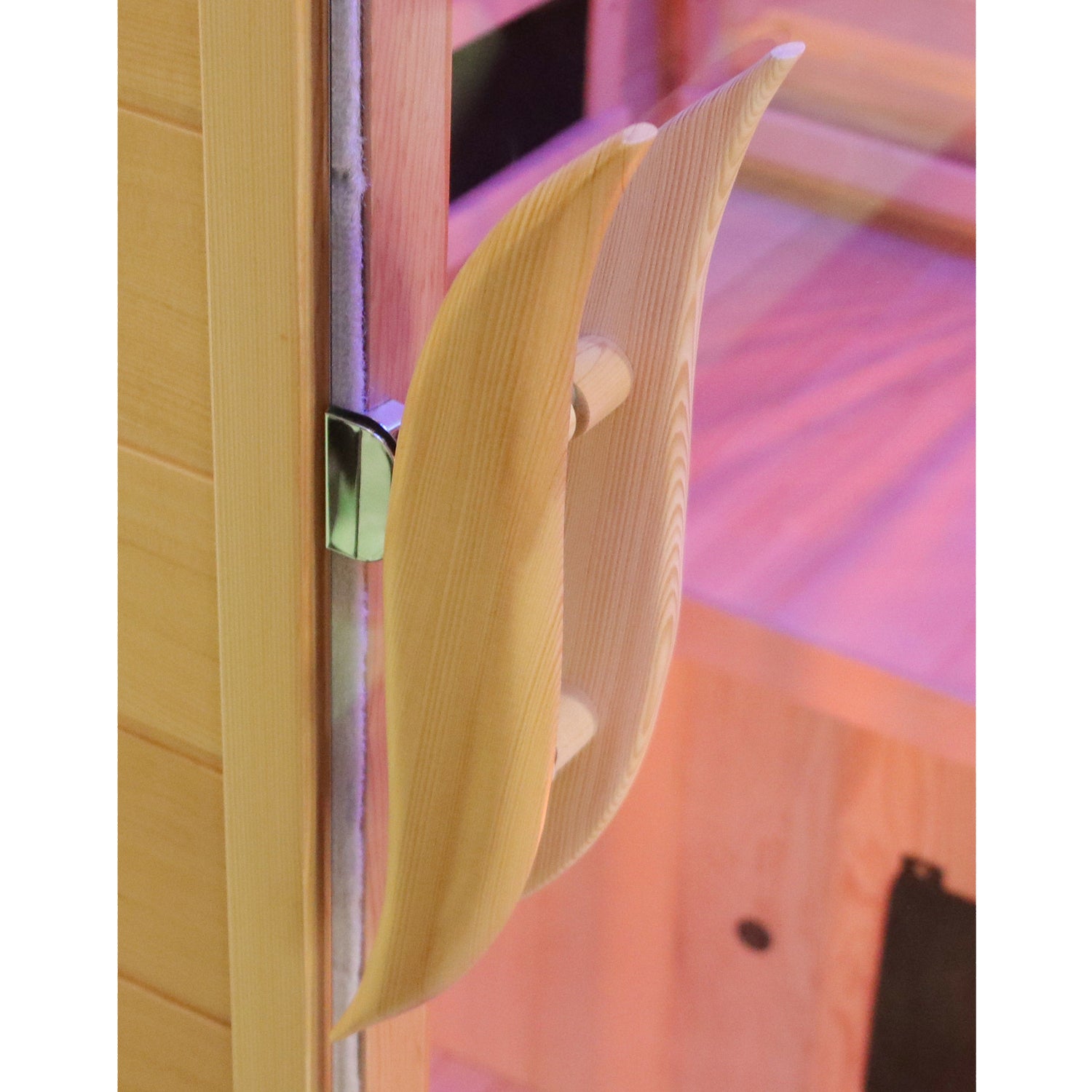 Dewello Infrarotkabine PIERSON 160cm x 105cm inkl. Vollspektrumstrahler, Bodenstrahler