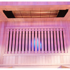 Dewello Infrarotkabine PIERSON 160cm x 105cm inkl. Vollspektrumstrahler, Bodenstrahler