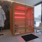Dewello Finnische Sauna TOFINO 160cm x 150cm