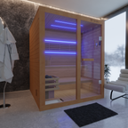 Dewello Finnische Sauna TOFINO 160cm x 150cm