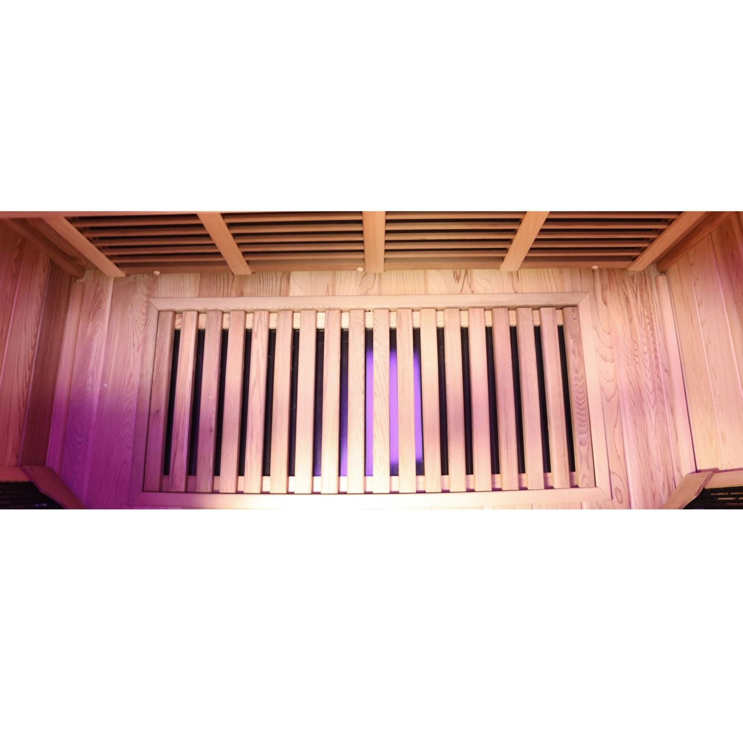 Dewello Infrarotkabine TORONTO 127cm x 106cm inkl. Vollspektrumstrahler, Bodenstrahler