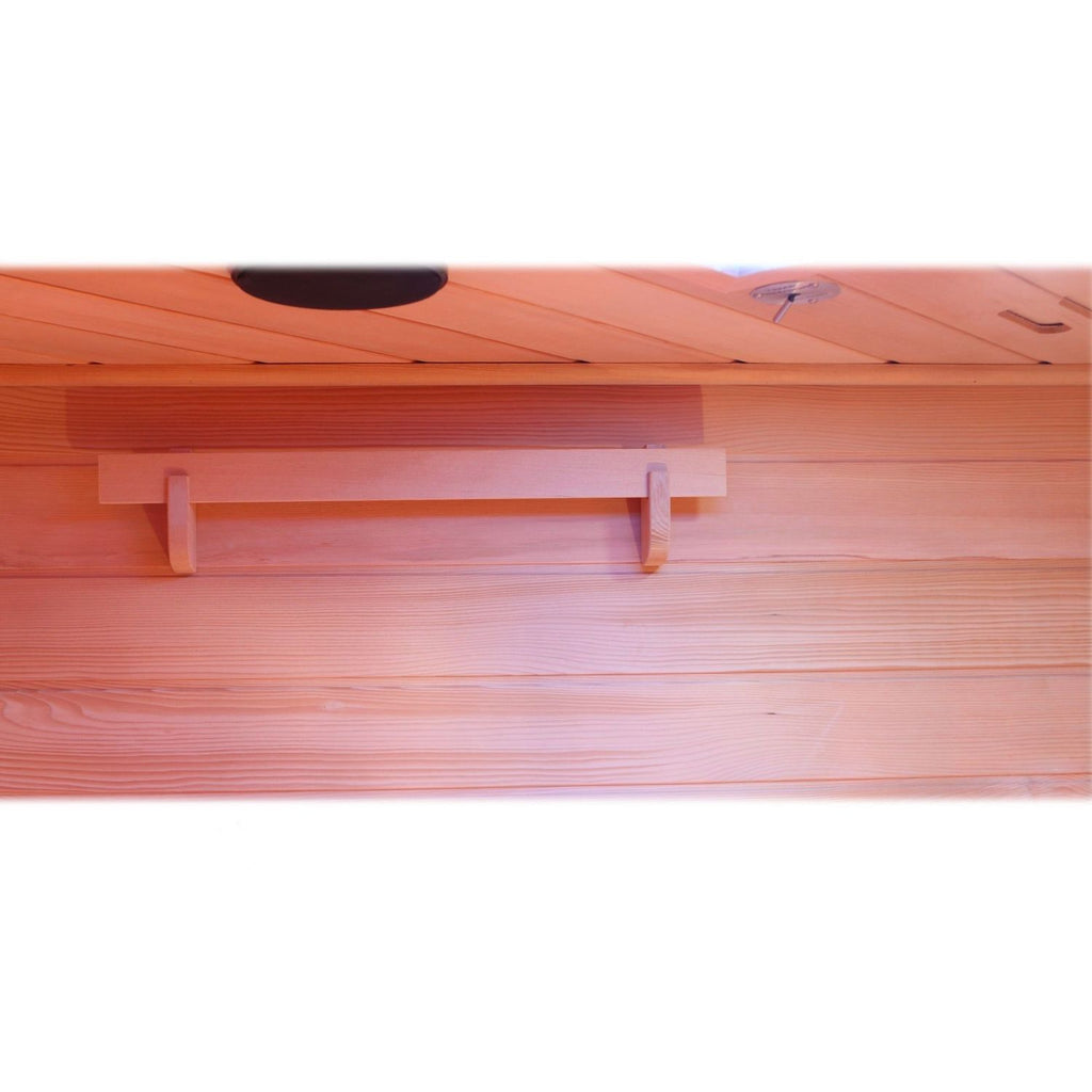 Dewello Infrarotkabine LAKEFIELD 2 120cm x 120cm inkl. Vollspektrumstrahler, Bodenstrahler