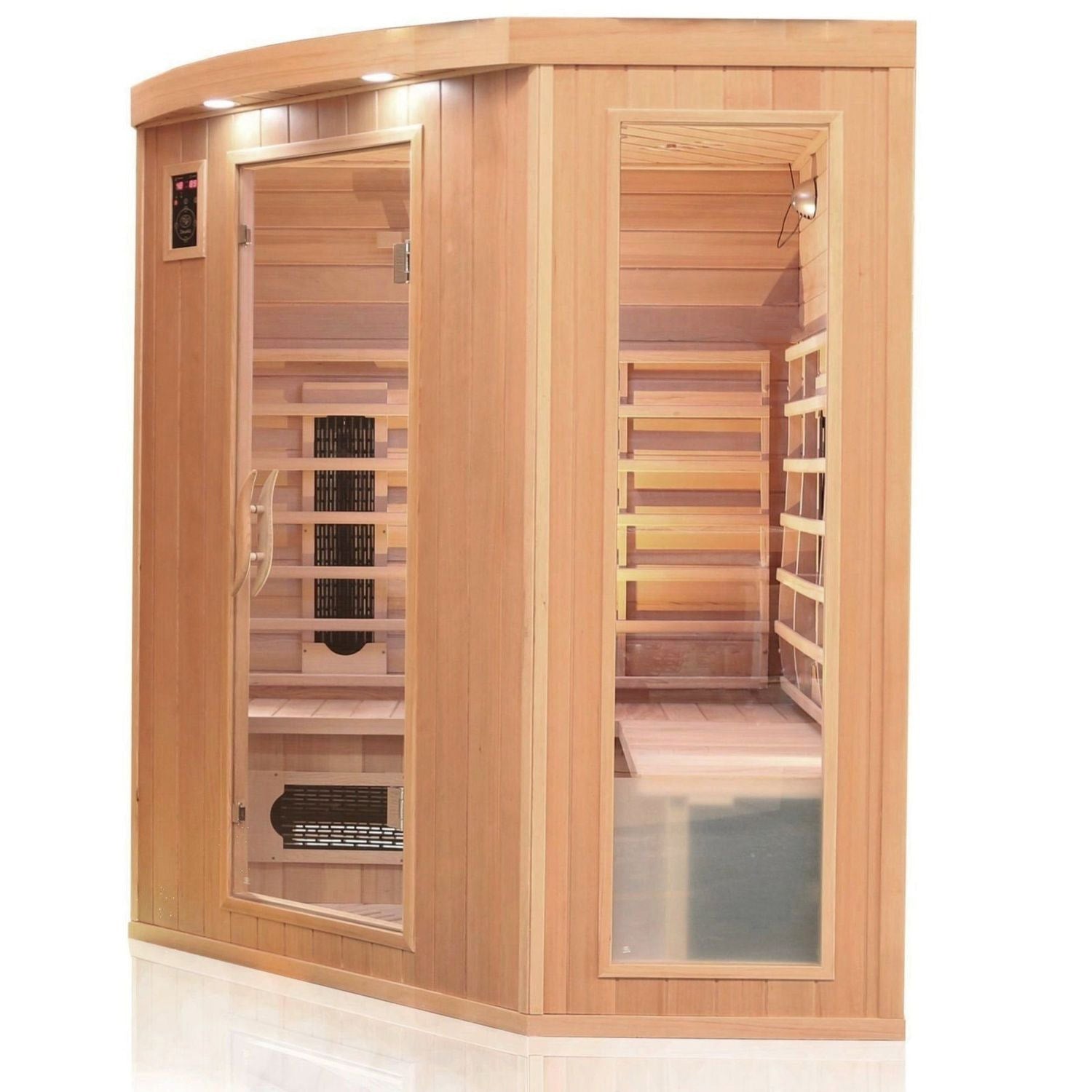 Infrarotkabine HALEY 160x160 Keramikstrahler