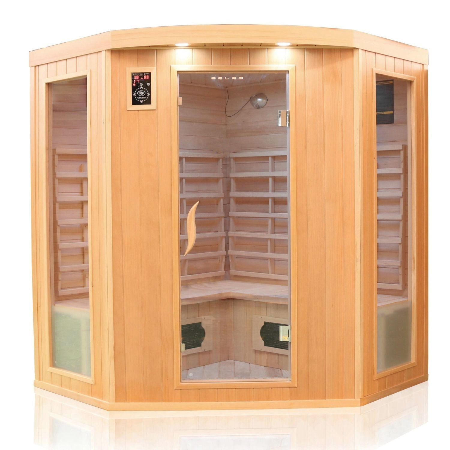 Infrarotkabine HALEY 160x160 Keramikstrahler