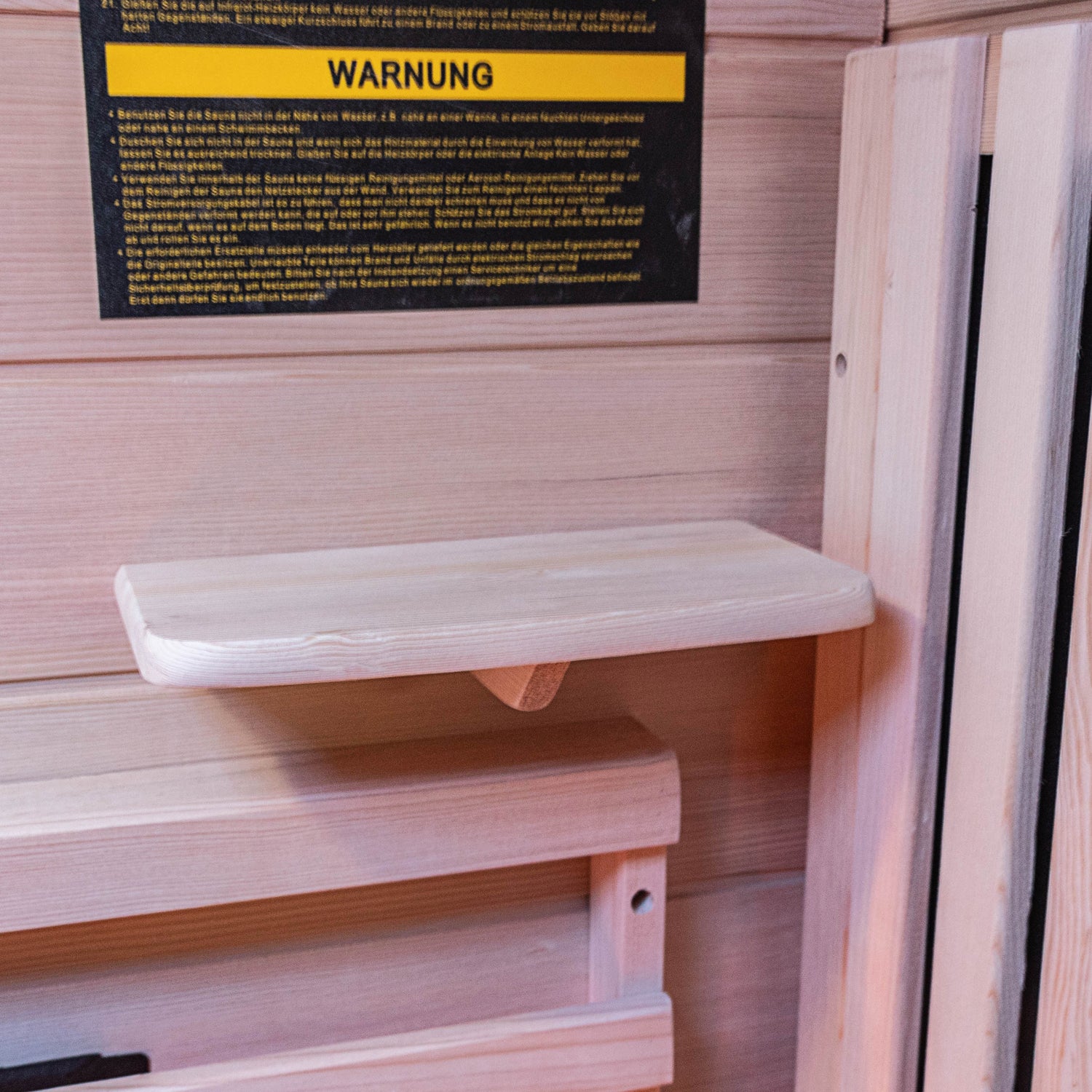 Dewello Infrarotkabine KINGSTON 130cm x 105cm inkl. Vollspektrumstrahler, Bodenstrahler