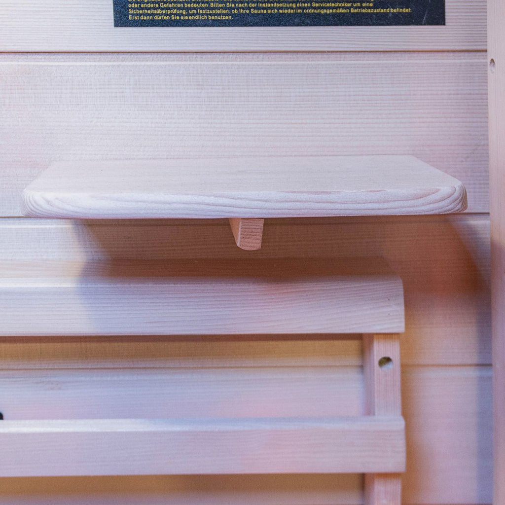 Dewello Infrarotkabine KINGSTON 90cm x 90cm inkl. Vollspektrumstrahler, Bodenstrahler