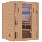 Dewello Finnische Sauna MINTO 150cm x 130cm