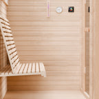 Dewello Finnische Sauna MINTO 150cm x 130cm