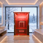 Dewello Infrarotkabine KENORA 130cm x 105cm Infrarot