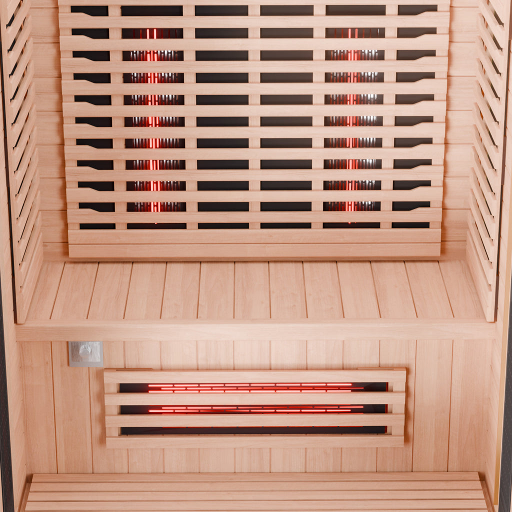 Dewello Infrarotkabine KENORA 130cm x 105cm Infrarot