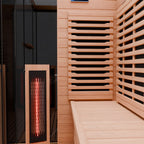 Dewello Infrarotkabine KENORA 130cm x 105cm Infrarot