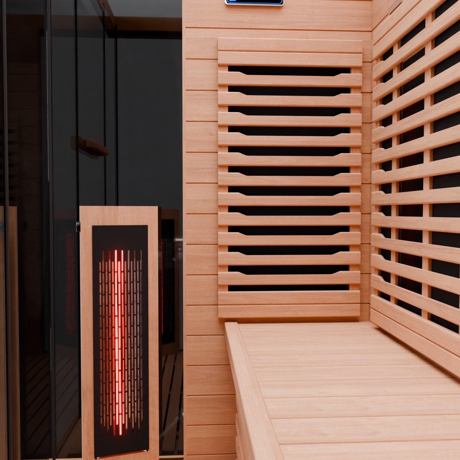 Dewello Infrarotkabine KENORA 130cm x 105cm Infrarot