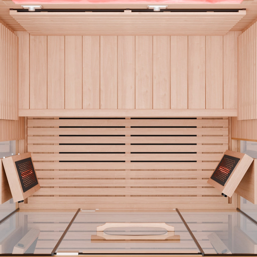 Dewello Infrarotkabine KENORA 130cm x 105cm Infrarot