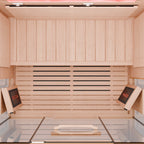 Dewello Infrarotkabine KENORA 130cm x 105cm Infrarot