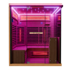 Dewello Infrarotkabine KENORA 160cm x 120cm Infrarotkabine