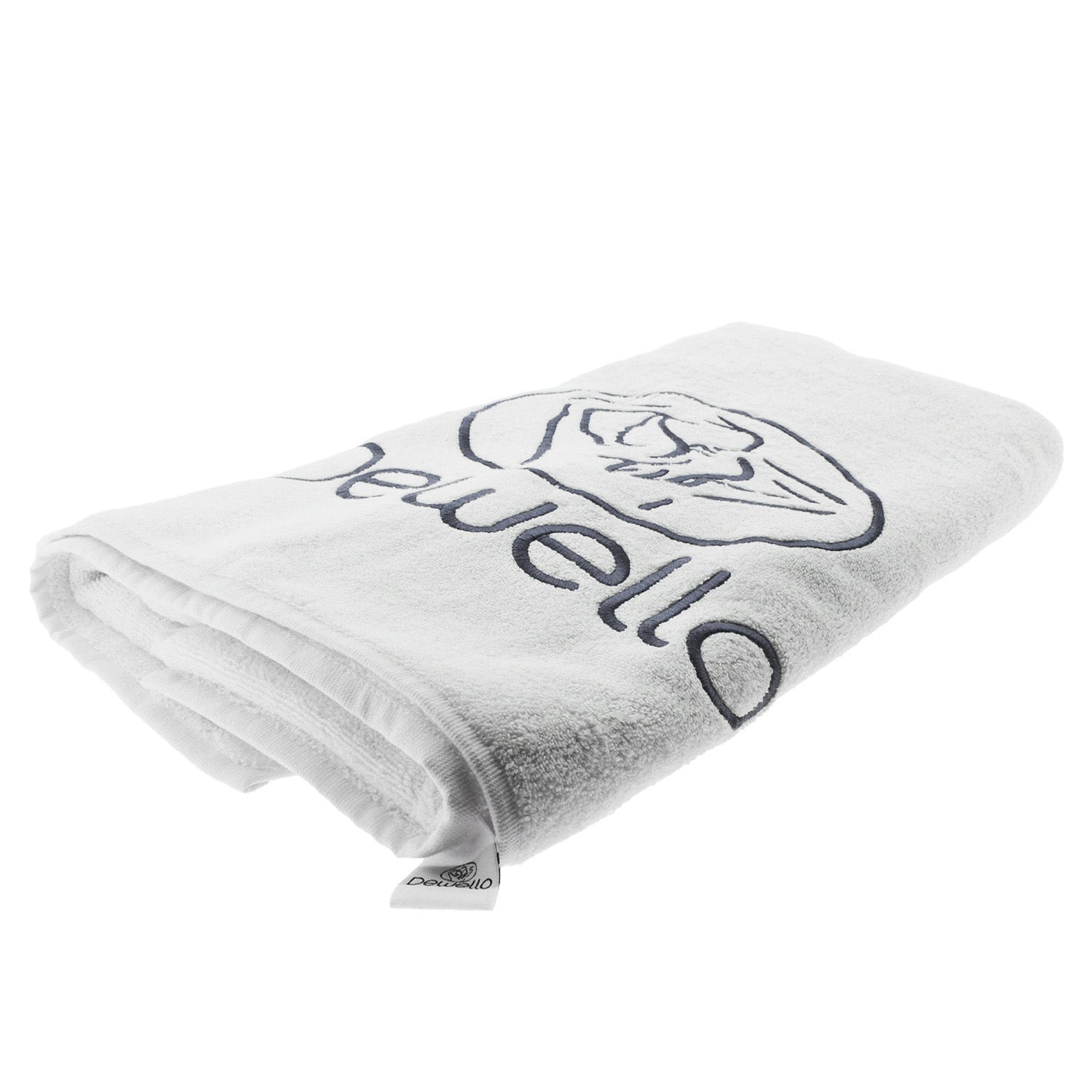 Dewello Saunahandtuch Handtuch Frottee 200x75cm, verschiedene Farben